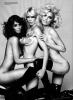 Claudia Schiffer, Eva Herzigova and Helena Christensen Nude 